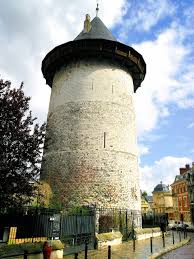 The tower where Joan was held prisoner in Rouen, till her final execution day.